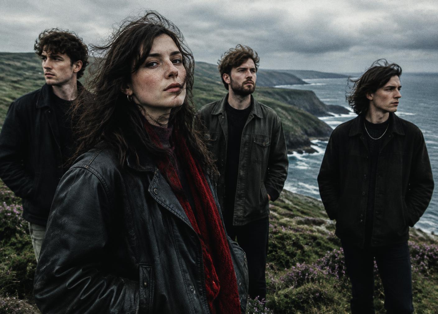 Lilac Lives on a windswept Irish coastline